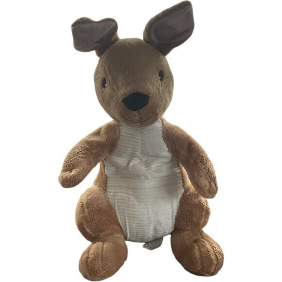 Kohls Cares 2013 Kangaroo Curious George Visits the Zoo 16" Plush Stuffed Book - Picture 4 of 6